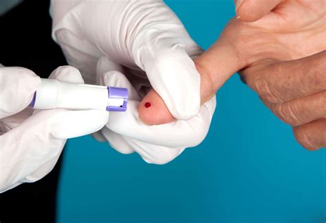 needle prick blood testing sites